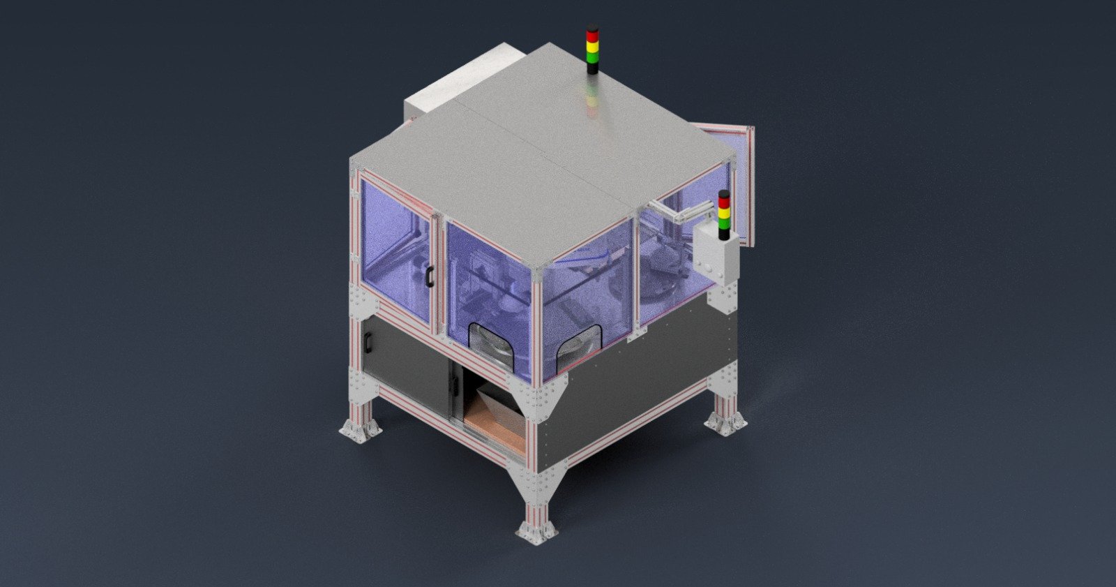 Scara Robotlu Montaj Makinası